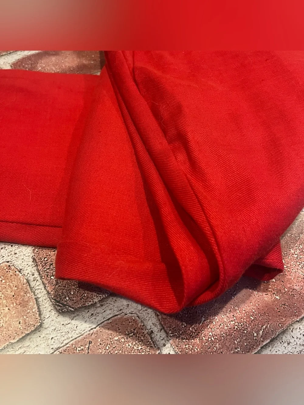 Banana republic Avery Pant Linen red size 4